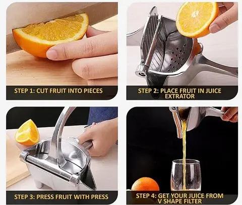 Stainless Steel Hand Press Juicer