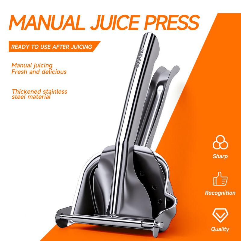 Stainless Steel Hand Press Juicer