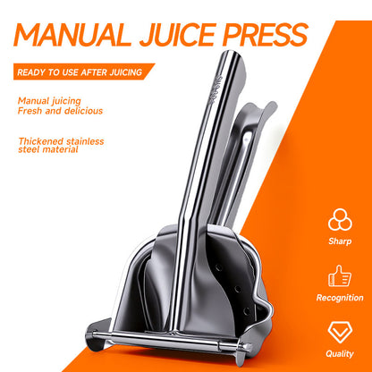 Stainless Steel Hand Press Juicer