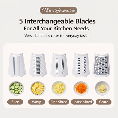 Manual Kitchen Grater & Shredder