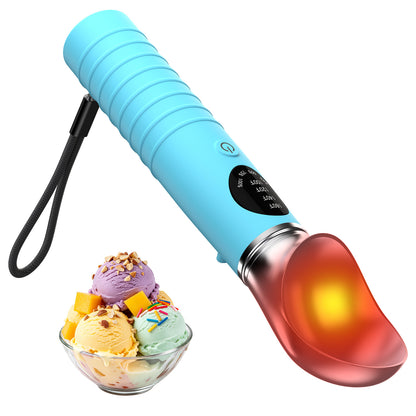 Self-Heating Ice Cream Scoop with LED